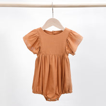 Load image into Gallery viewer, Baby Girl Rompers Linen Cotton Ruffles Bebe One-Piece Newborn Baby Clothes Infant Baby Outfit Baby Girl Clothes Newborn Toddler Spring Summer Fashion