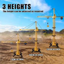 Load image into Gallery viewer, Remote Control Crane Toy Construction Vehicles Educational RC Crane Toy for Kids for Christmas Birthdays
