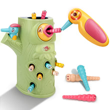 Load image into Gallery viewer, Toddler Magnetic Bird Woodpecker Toys for Boy Girl Present Children’s Learning Games With Sound and Lights For Christmas Birthdays