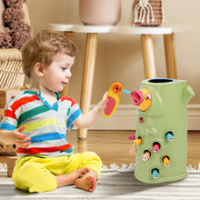 Load image into Gallery viewer, Toddler Magnetic Bird Woodpecker Toys for Boy Girl Present Children’s Learning Games With Sound and Lights For Christmas Birthdays