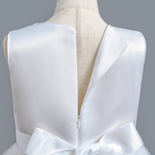 Load image into Gallery viewer, New Pageant Princess Dress Stylish Tulle Layered  Embroidery Bow Dresses Girl Party Prom Gown Lace Wedding Bridesmaid Graduation Evening Dance Prom Ball Gowns