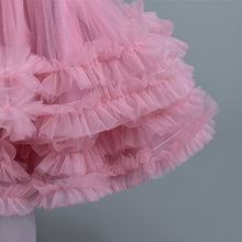 Load image into Gallery viewer, Baby Girl Dress Tulle Sleeveless Bow Party Princess Dress Multi Layered Lace Dress Toddler Girl Birthday Party Costume Children Princess Cute Elegant Round Neck Dress Fashion Designs Wedding Tutu Gown