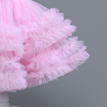 Load image into Gallery viewer, Baby Girl Dress Tulle Sleeveless Bow Party Princess Dress Multi Layered Lace Dress Toddler Girl Birthday Party Costume Children Princess Cute Elegant Round Neck Dress Fashion Designs Wedding Tutu Gown