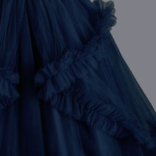 Load image into Gallery viewer, Girls Princess Dress High-end Flower Girl Lace Embroidery Wedding Bridesmaid Princess Pageant Long Dress Kids Party Maxi Vintage Dresses Banquet Maxi Prom Ball Gown for children 120cm to 170cm in height