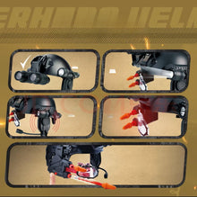 Load image into Gallery viewer, Multifunctional Tactical Helmet Children's Model Outdoor Set with Binoculars, Flashlight, High-Definition Telescope, Infrared and Amplifying Communication Microphone A Perfect Gift Toy for Boys