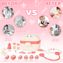 Load image into Gallery viewer, Interactive Kids Doctor Set with Lights & Sounds: Educational Medical Toy Case with Costumes for Boys & Girls 3-8 Years - Perfect Gift for Learning and Play