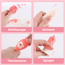 Load image into Gallery viewer, Interactive Kids Doctor Set with Lights & Sounds: Educational Medical Toy Case with Costumes for Boys & Girls 3-8 Years - Perfect Gift for Learning and Play