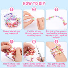 Load image into Gallery viewer, Girls Charm Bracelet Making Kit Art and Crafts Jewellery Making with Doll Set for 8-12 Year Old Girls Gift for Christmas Birthdays