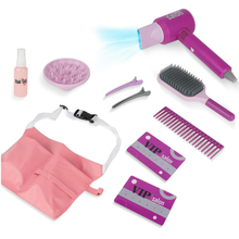 Load image into Gallery viewer, kids Makeup Set Pretend Play hairdressing Set for girls Styling and Beauty Accessories Toy For Children
