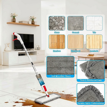 Load image into Gallery viewer, Spray Mop for Floor Cleaning with 3 Reusable Microfiber Pads & Refillable Bottle – Wet & Dry Mop for Hardwood, Laminate, Tile & Vinyl Floors