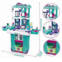 Load image into Gallery viewer, Kids Doctor Playset with Portable Medical Box, Tools & Accessories – Pretend “Hello Doctor” Role‑Play Kit