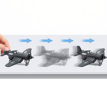 Load image into Gallery viewer, 12‑Piece Assorted Aircraft Toy Set with Pull‑Back Mechanism – Jets, Helicopters, Propeller Planes & Space Shuttle