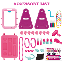 Load image into Gallery viewer, Creative Glow 3-in-1 Vanity & Drawing Play Set
