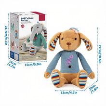 Load image into Gallery viewer, Interactive Baby Musical Plush Toy- Touch Sensor Stuffed Animal with Songs, Rhythm Play & Sound Effects- Soft Light-Up Cuddle Toy for Babies & Toddlers- Sleep Aid & Learning Gift