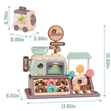 Load image into Gallery viewer, Pretend Role Play Toy Donut Shop for Boys and Girls with Donut Maker Machine, Fake Donuts, Candy with an Oven