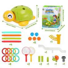 Load image into Gallery viewer, Multi-Functional Game Sports Machine,Summer Kids Turtle Water Sprinkler, Outdoor Garden Backyard Splash Outside Water Play Games Toy for Toddlers