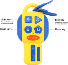 Load image into Gallery viewer, Steering Wheel for Car Backseat Pretend Driving Simulated Driving Steering Wheel Toy Light and Music Educational Gifts for Kids- Yellow