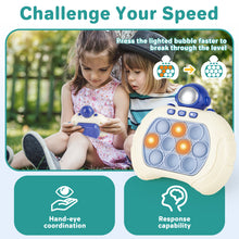 Load image into Gallery viewer, Pop It Game Light Up Pop Game Stress and Anxiety Relief ADHD Toys  Pattern Game Pop Toy For Girls and Boys