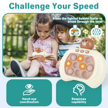 Load image into Gallery viewer, Pop It Game Light Up Pop Game Stress and Anxiety Relief ADHD Toys  Pattern Game Pop Toy For Girls and Boys