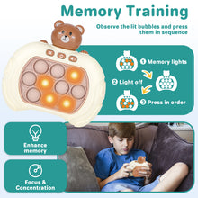Load image into Gallery viewer, Pop It Game Light Up Pop Game Stress and Anxiety Relief ADHD Toys  Pattern Game Pop Toy For Girls and Boys