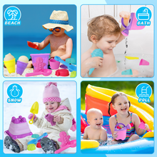 Load image into Gallery viewer, 33PCS Ice Cream Beach Tools Toys Outdoor Play Garden Toy Baby Bath Toys