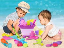 Load image into Gallery viewer, 33PCS Ice Cream Beach Tools Toys Outdoor Play Garden Toy Baby Bath Toys