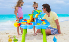 Load image into Gallery viewer, Activity Sand Water Table Toy Sensory Play Table for Toddlers Outdoor Summer Beach Toys Gift for Kids Girls Boys