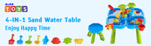 Load image into Gallery viewer, Activity Sand Water Table Toy Sensory Play Table for Toddlers Outdoor Summer Beach Toys Gift for Kids Girls Boys