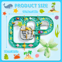 Load image into Gallery viewer, Water Surfing Adventure Playset – Interactive Water Table with Floating Boats, Fishing Game, and Drifting Tracks for Kids' Sensory & STEM Learning Fun