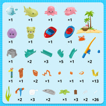 Load image into Gallery viewer, Water Surfing Adventure Playset – Interactive Water Table with Floating Boats, Fishing Game, and Drifting Tracks for Kids' Sensory & STEM Learning Fun