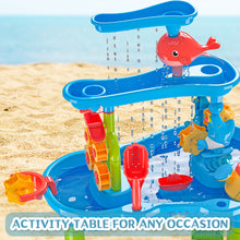 Load image into Gallery viewer, Outdoor Activities Play Table Sand and Water Table Children Garden Toy Beach Play Set Summer Toys for Girls Boys