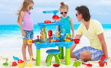 Load image into Gallery viewer, Outdoor Activities Play Table Sand and Water Table Children Garden Toy Beach Play Set Summer Toys for Girls Boys