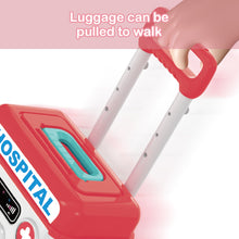 Load image into Gallery viewer, Doctor Playset for Kids Pretend Medical Station with Realistic Features & Lights - Educational Role Play Toys for 3-5 Year Old Girls and Boys - Perfect Gift for Christmas Birthday