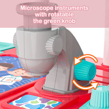 Load image into Gallery viewer, Doctor Playset for Kids Pretend Medical Station with Realistic Features & Lights - Educational Role Play Toys for 3-5 Year Old Girls and Boys - Perfect Gift for Christmas Birthday