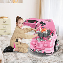 Load image into Gallery viewer, Take Apart Motor Vehicle Car Service Station Engine Toy Large Truck Toy
