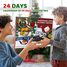 Load image into Gallery viewer, 24 PCS Toys Cars Play Kids Vehicles Christmas Countdown 24 Days Christmas Gifts for Kids 3 4 5 6 7 Year Old