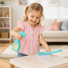 Load image into Gallery viewer, Kids Cleaning Toys Set 5PCS, Toddler Cleaning Toys with Broom and Dustpan Set, Toddler Robot Vacuum Cleaner, Housekeeping Cleaning Tool Toys, Pretend Play Cleaning Supplies for Boys & Girls Age 3+
