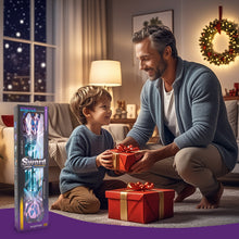 Load image into Gallery viewer, Pink+blue Retractable Lightsaber Fidget Spinner-Double-Ended Design with Sound & Light Integration Perfect Toy for Cosplay, Parties and Birthday Presents Fun for All Ages