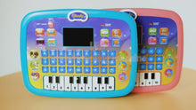 Load and play video in Gallery viewer, Toddler Tablet Early Learning Educational Toy Multi-Function Musical Touch Pad Activity Computer with Sound and Light for Kids