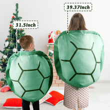 Load image into Gallery viewer, 80CM Wearable Turtle Shell stuffed Animal Large Toy Plush Pillow Includes Filler Sea Turtle Costume stuffed Animal Gift For Kids Adults