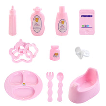 Load image into Gallery viewer, Baby Doll Play Set with Stroller and Realistic Accessories
