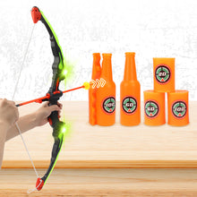Load image into Gallery viewer, Kids Archery Shooting Set with Light Up Bow And Arrow and Target