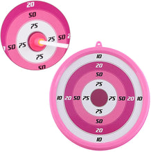 Load image into Gallery viewer, Luminous Archery Play Set Toy with Target Suction Cup Arrows Target Board 6 Foam Targets Indoor Outdoor Target Games for Children(Pink)