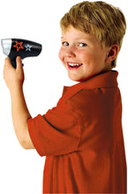 Load image into Gallery viewer, Stylist Hairdresser Barber Salon Role Play Set with Hairdryer, Curling Iron Belt and Styling Accessories Pretend Play Set for Kids
