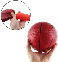 Load image into Gallery viewer, Basketball Hoop Game with Backboard Set, Ball Pump and Two Basketballs - Great Indoor and Outdoor Fun for Kids