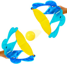 Load image into Gallery viewer, Squap Catching Game Set 2 Paddle Mitts 4 Plastic Throwing Balls 3 Returning Boomerangs Sports Game Toy for Beginners