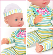 Load image into Gallery viewer, 6 Set Dolls Clothes Outfits for 12 to 16 Inch Baby Dolls Toys Dress-Up Fashion Baby Doll Clothes Accessories for New Born Baby Dolls