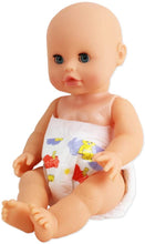 Load image into Gallery viewer, 12” Interactive Swimming Baby Doll Bath Time Bathing and Swim Play Set with Toy Rubber Ring Soap Kids Toys Prefect Christmas Gift