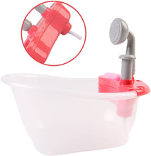 Load image into Gallery viewer, Baby Doll Bath Play Set with Real Water Faucet Function and Baby Doll Accessories Included