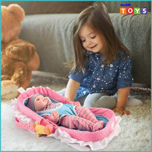 Load image into Gallery viewer, My First Baby Doll Portable Play Set with Baby Carrier And Accessories For Kids Baby Doll Toys Set For Christmas Birthdays